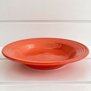 Fiesta Fiestaware Retired Persimmon Large Rim Soup Bowl